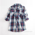 Heren Plaid Lente Herfst Casual Shirts met lange mouwen